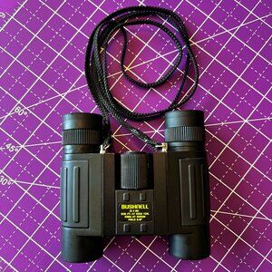 Vintage Bushnell 10x25 Binoculars 13-1027 w/case LIKE NEW!